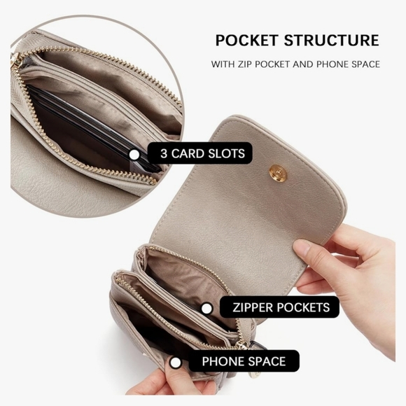 Leather Crossbody Purse - Picture 6 of 12